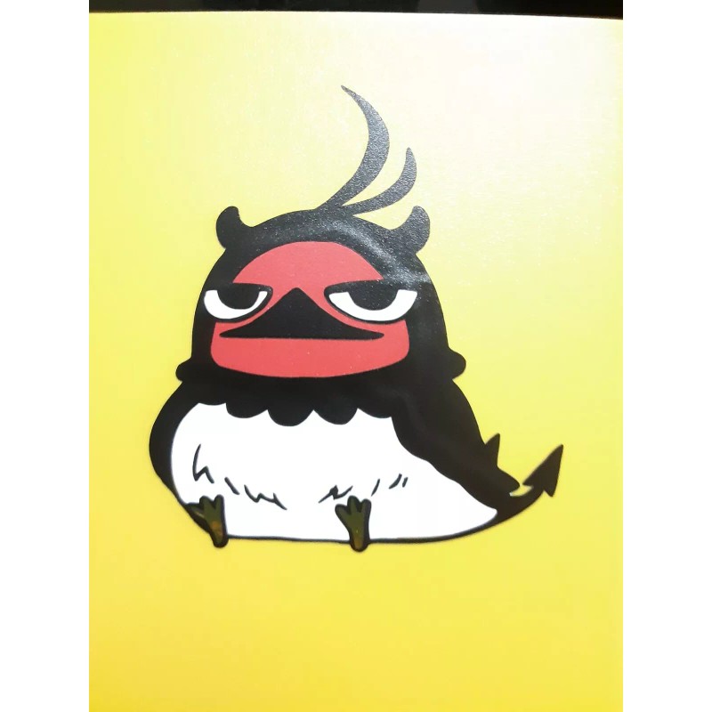 Black Clover Nero Bird Sticker Vinyl Decal Great for Windows/Laptop