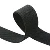 Strafts 1-Inch by 5-Yard Black Colored Double-Side Twill Non-Roll Wowen