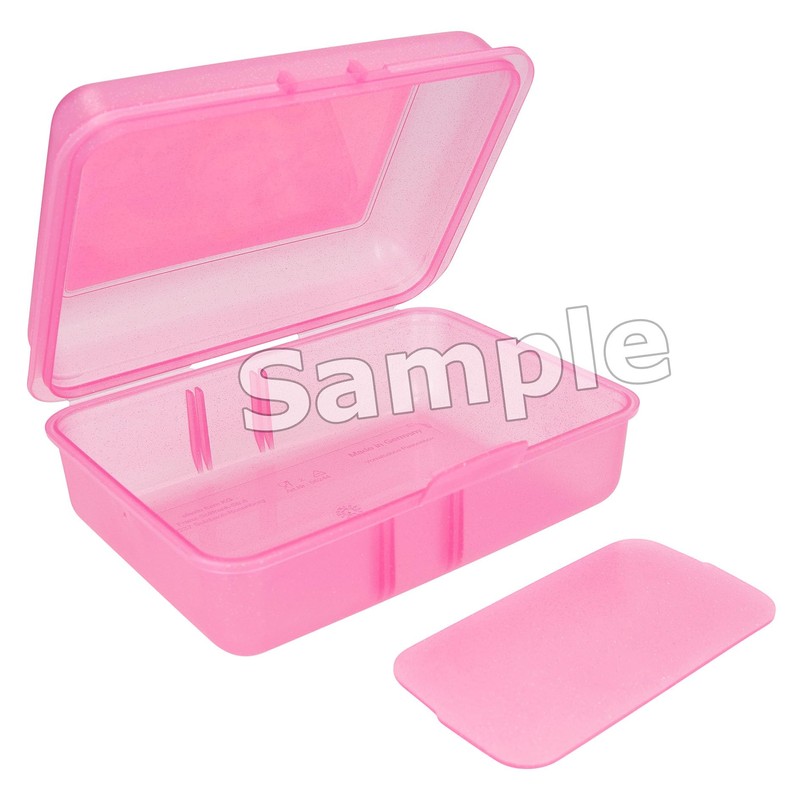 Depesche 12894 TOPModel Night Light Lunch Box in Transparent Pink,