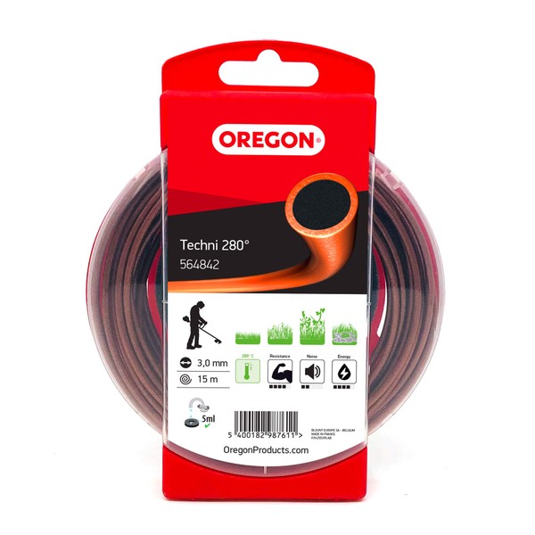 Oregon Techni 280 564842 Heat Resistant Trimmer Line for Over Grown Grass and Weeds