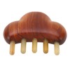Rosewood Meridian Comb Wide Comb Teeth Reduce Stress Wooden Scalp
