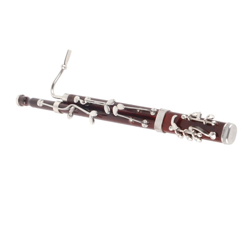 Basson Ornaments Miniature Decoration Mini Musical Instrument Model Gift Craft