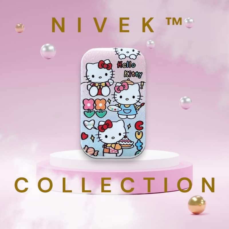 NIVEK Kulomi Lighter Kitty KT Torch Lighter Pink Flame Pocket
