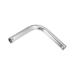 Motoforti OD 1" 25mm Leg Length 4" 100mm Aluminum Alloy Tube Intercooler Pipe 90 Degree Bend Elbow Air Intake Tube Silver Tone for Car Long-Lasting