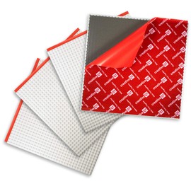 Creative QT MakerBase - Peel-and-Stick Building Blocks Baseplates 10”x10” for All Major Brands of Toy Building Sets, Sturdy Stacking Blocks Table Base, Building Bricks Play Table Top