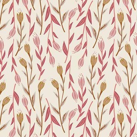 Art Gallery Fabrics Art Gallery Little Clementine Whispers Inbloom Sweetplain Fabric, Multi