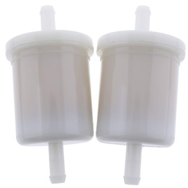 ZTUOAUMA 2X 5/16" Fuel Filters AM136739 AM876035 12581-43012 12581-43010 Compatible with John Deere Mower X475 X575 X700 X710 Kubota Engine BX22D BX23D BX24D Tractor RTV900 RTV1100 RTV1140