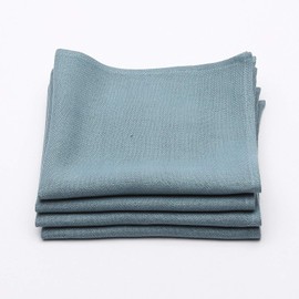 Linenme Lara Servietten, blau, 42 x 42 cm, 4 Stück