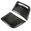 Carbon Fiber Front Bumper Side Vent Cover Replacement for STI