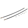 Chamixx 2PCS 22" Black Universal Snow Plow Blade Guide Markers