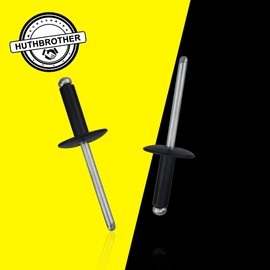 Huthbrother 3/16 Steel Pop Rivet 293150104, Compatible with Ski-Doo/Sea-Doo/Can-Am 390409600 390907700, 30 Pack