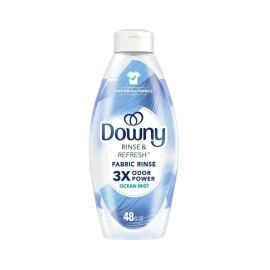 Downy Rinse & Refresh Laundry Odor Remover and Fabric Softener, Ocean Mist, 48oz