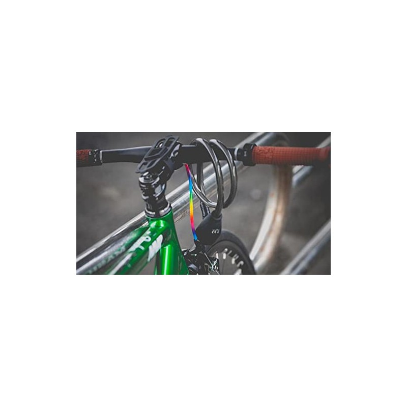 Ulac AL7P THE BEE GO Bicycle Key 110db Alarm Cable