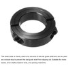 QUARKZMAN Wave Ring 1 1/8 Inch Bore Double Split Carbon