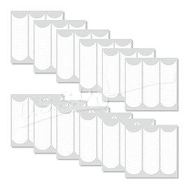 French Manicure Nail Stickers Strips, Self-Adhesive Nail Sticker Tips for Manicure Decoration DIY Tools (12 Classic French Stickers)