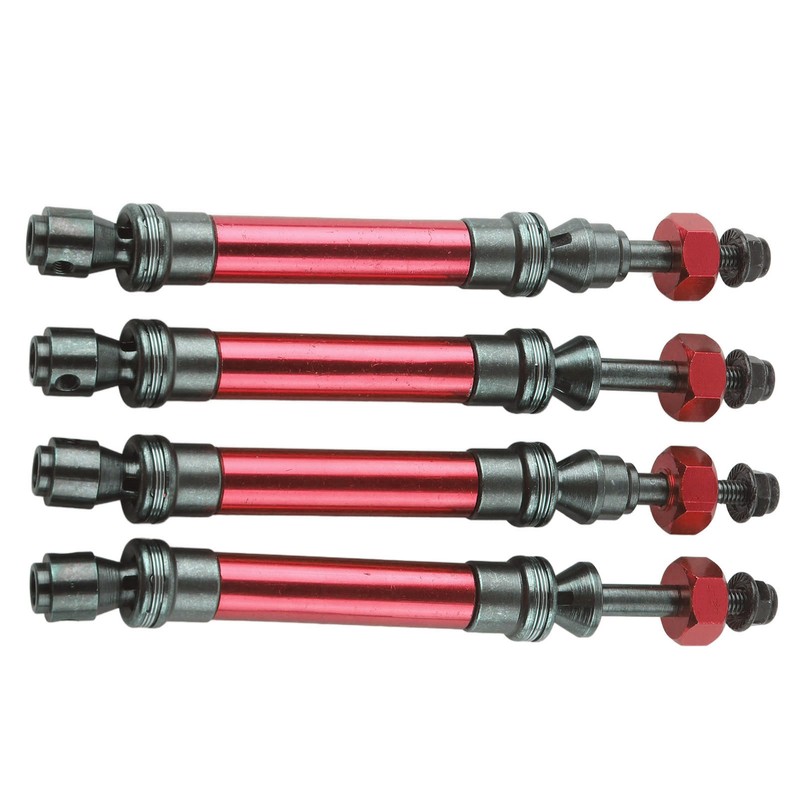 4Pcs CVD Front Rear Drive Shaft Metal Transmission Axle for