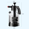 Hand Pressurized Spray Bottle 2L Multifunctional Foaming Pump Sprayer for