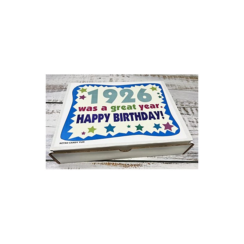 RETRO CANDY YUM ~ 1926 99th Birthday Gift Box Retro