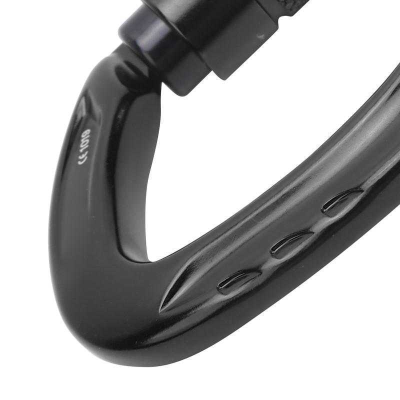 Outdoor Rock Climbing Carabiner Aluminum Alloy Auto Locking Safety Buckle