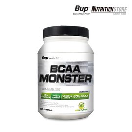 Bi-P BUP BCAA Monster Apple 1 container 500g / 비유피 BCAA 몬스터 사과 1통 500g