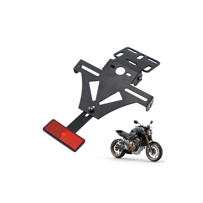 Adjustable Motorcycle Number Plate Holder, Universal Number Plate Holder, for