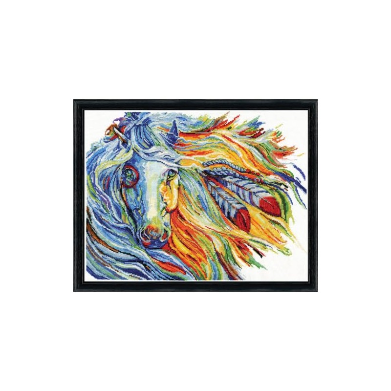 War Horse Counted Cross Stitch Kit