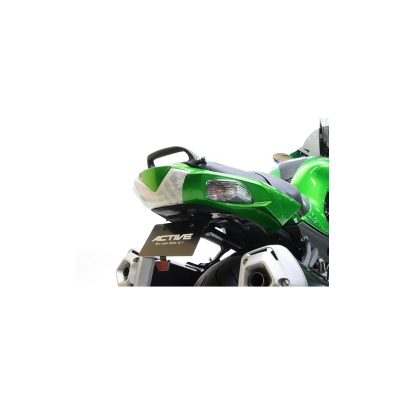 Active 1157077 Fenderless Kit, Black LED License Plate Light Included