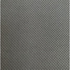 60 inch Grey 14 Count Aida Cloth Cross Stitch Fabric by The Yard