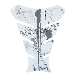 Bike Label 500317A Tank Pad Paint Protector Sticker for Motorcycle Tanks Racing Grey