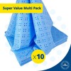 Mr Cleanie Super Absorbent Perforated Household Cleaning Cloths 100% Biodegradable