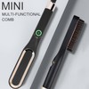 Electric Beard Straightening Comb Multifunctional Beard Straightener Brush for Men