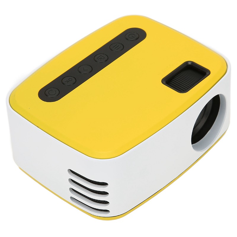Mini Projector LED WiFi USB Connection 1080P Inbuilt Speaker Portable
