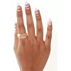 Paintlab Uñas Press On Paintlab 24 Uñas Diseño Arcoiris Con