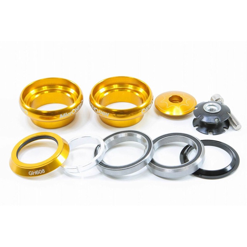 MicrOHERO OS Ahead Headset GH-608 1_1/8x34x30 34mm Lightweight Aluminum Alloy