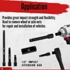 WETT 1/2" Drive Impact Socket Set, 29 Piece Deep Socket