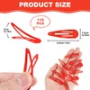 LOPHE Hair Clips, 110Pcs 2 Inch Metal Snap Clips, Kids