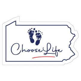 Pennsylvania Sticker Pro-Life Sticker