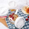 Juwacoo Overnight Oats - 4 contenitori per Cereali, con Coperchio,