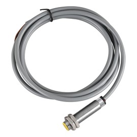 Heschen 4 mm Inductive Proximity Switch, HS-M12-Bi4-AP6, Embedded, Cylindrical Type, DC10-30V 200mA, PNP NO (Normally Open), 3 Wire, CE