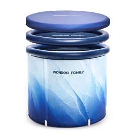 WONDER FAMILY Ice Bathtubs - IB001, 50 Gallons, Acrylic, Portable, Round Therapy
