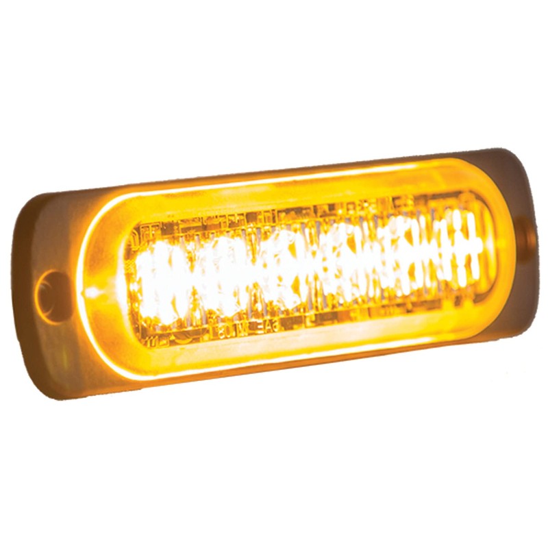 Buyers Products 8891900 LED Strobe Light, Amber, 6 LEDs, 9