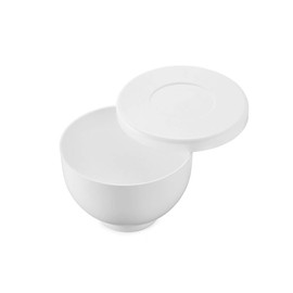 thermohauser Ice Bomb Mould with Lid, Diameter 14.0 cm x Height 9.5 cm, Polypropylene Plastic, White