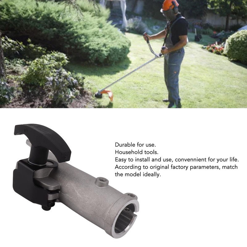Tnfeeon 7 Spline 26mm Strimmer Trimmer Brush Cutter Shaft Connector,
