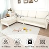 NAISI Waterproof Couch Cushion Covers Thick Velvet Fabric Washable Sofa