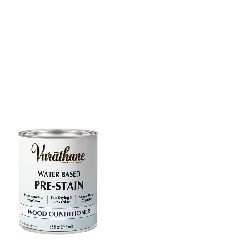 Varathane 381123-2PK Water Based Pre-Stain Wood Conditioner, Quart, 2 Pack