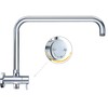 HOMVIVA® All Solid Metal 3-Way Shower Arm Diverter Valve with