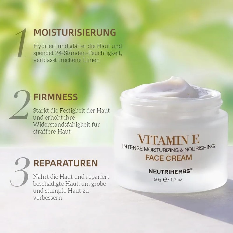 Neutriherbs Face Cream with Vitamin E, Face Cream Moisturiser Day