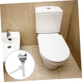 Alipis Single Flush Toilet Tank Button Lever for Home Hotel Split Flush Toilet Tank Button Lever Toilet Repair and Replacement Parts