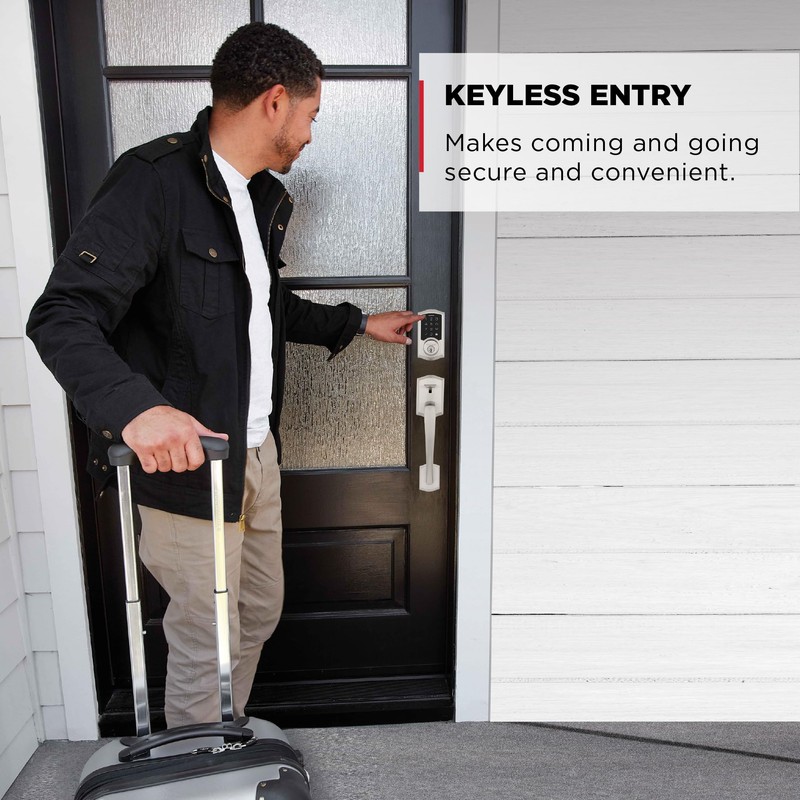 Kwikset SmartCode 270 Keyless Entry Electronic Touchpad Deadbolt Door Lock