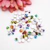 GraceAngie 50PCS 3D Eye Nail Charms Evil Eyes Nail Art